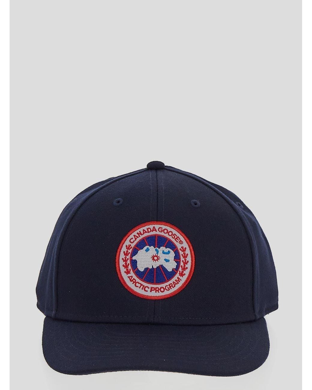 Canada Goose Blue Arctic Disc Baseball Cap for men