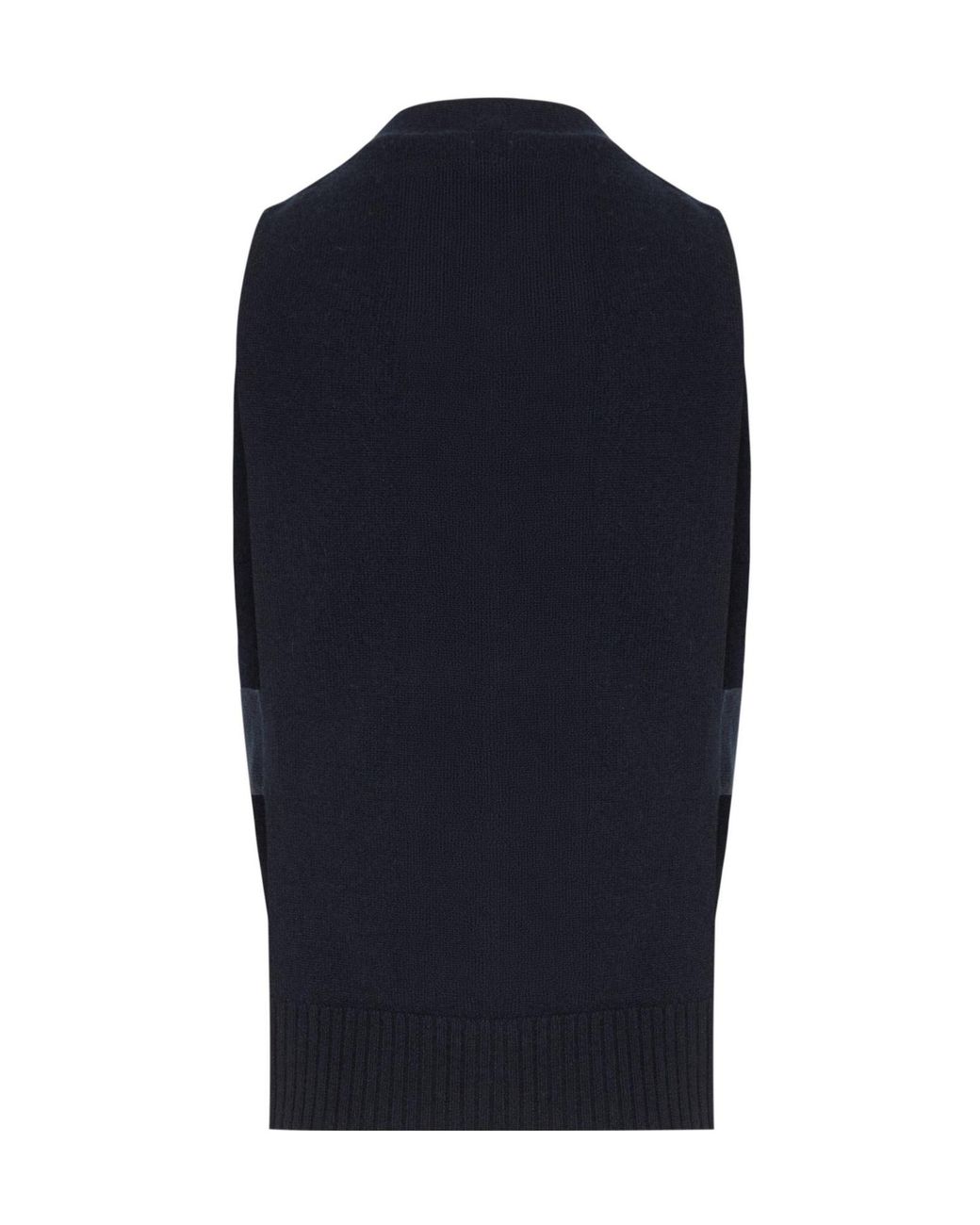 Miu Miu Blue Knitted Sweater Vest
