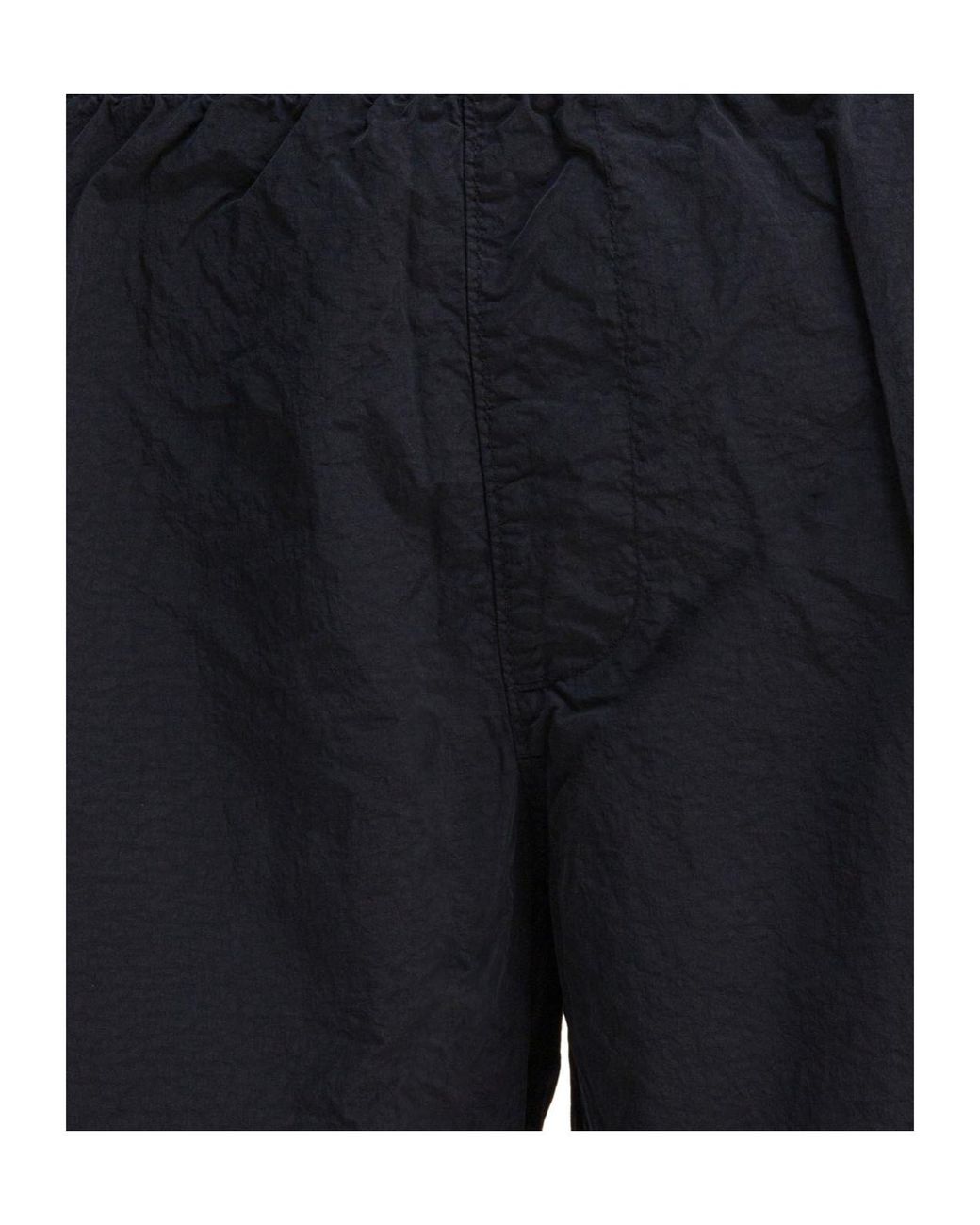 C P Company Blue Logo Plaque Cargo Swim Shorts for men