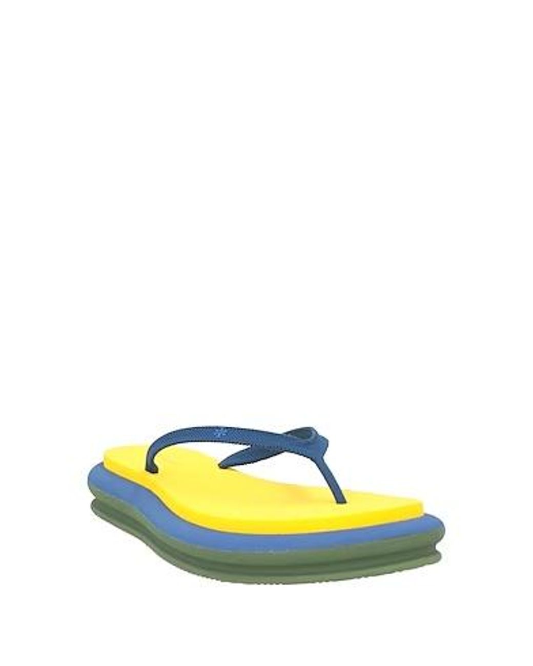 Tory Burch Yellow Flip Flops
