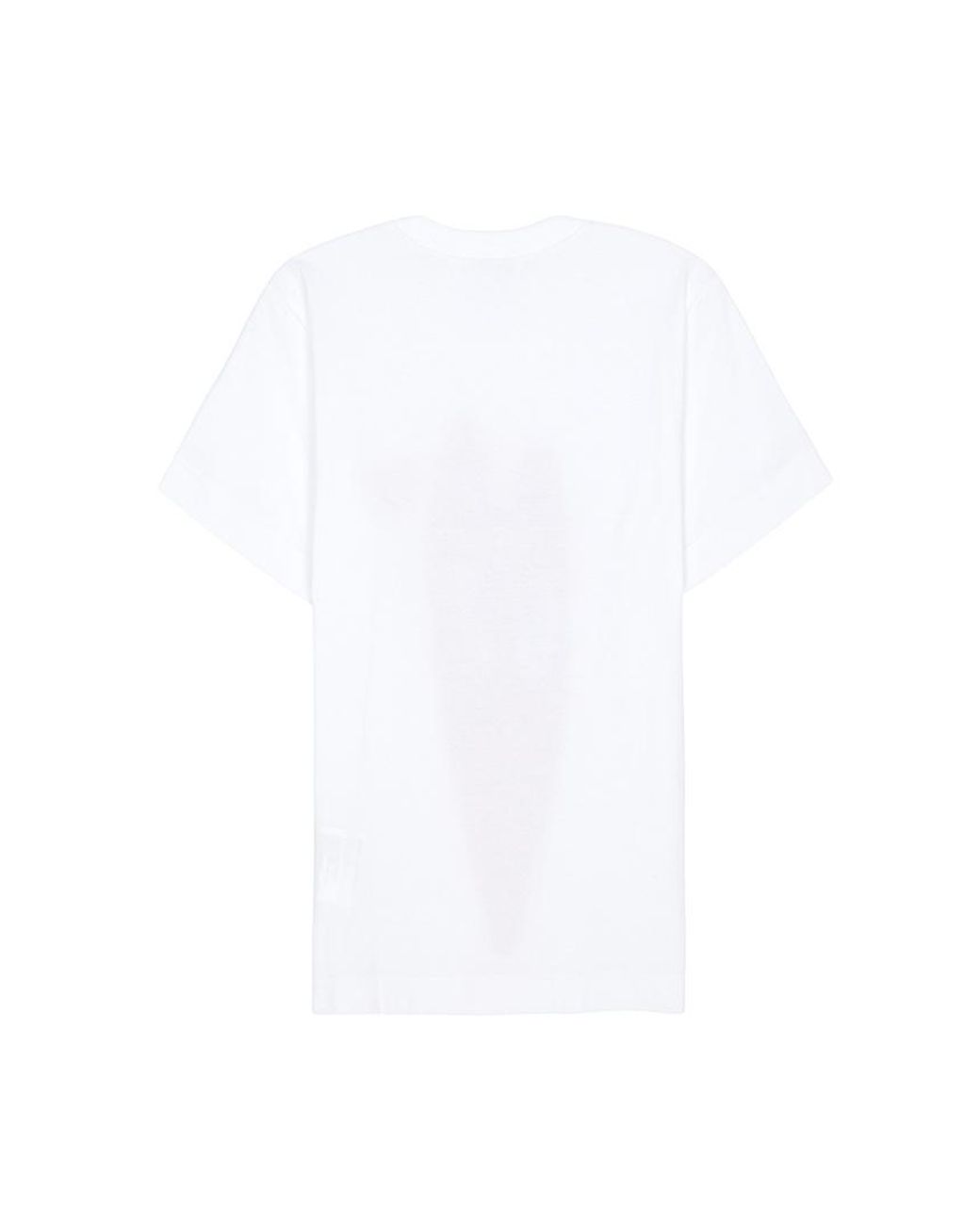 Comme des Garçons Red Short-Sleeved T-Shirt