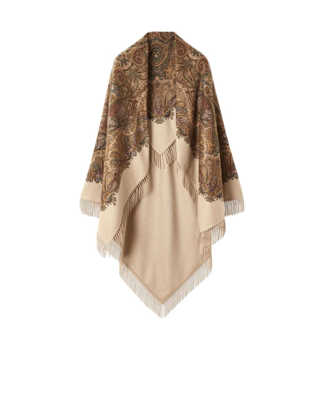 Loro Piana White Soraya Shawl