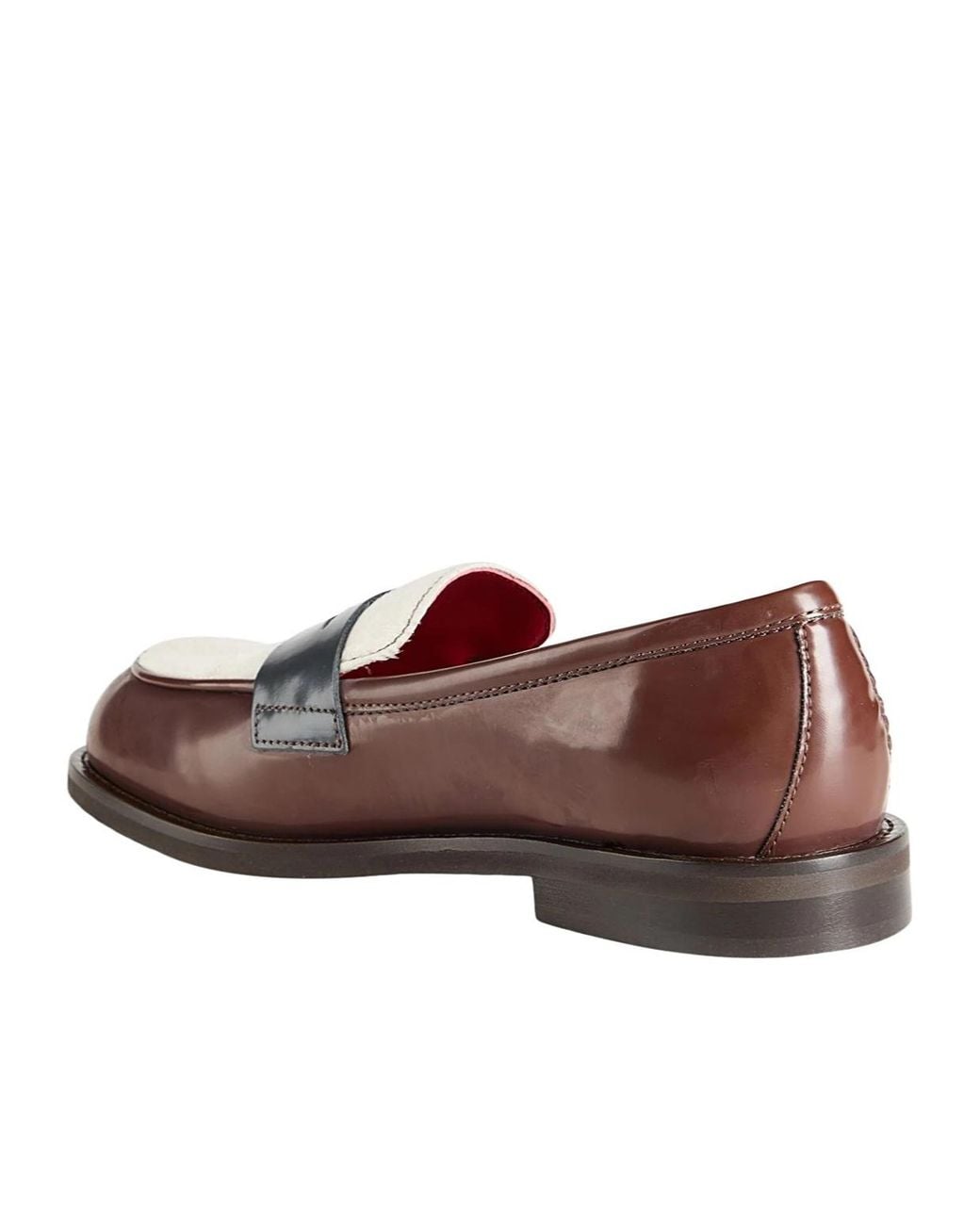 MAX&Co. Brown Multi-Colored Loafers