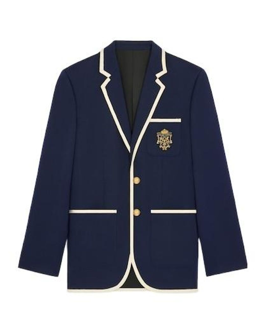Céline Blue Blason Classic Jacket for men