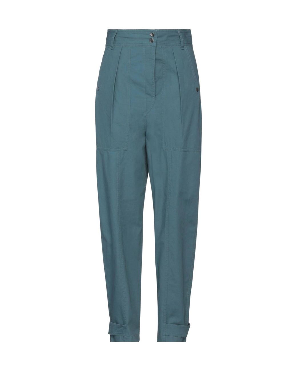 Isabel Marant Blue Plain Colour Casual Trousers