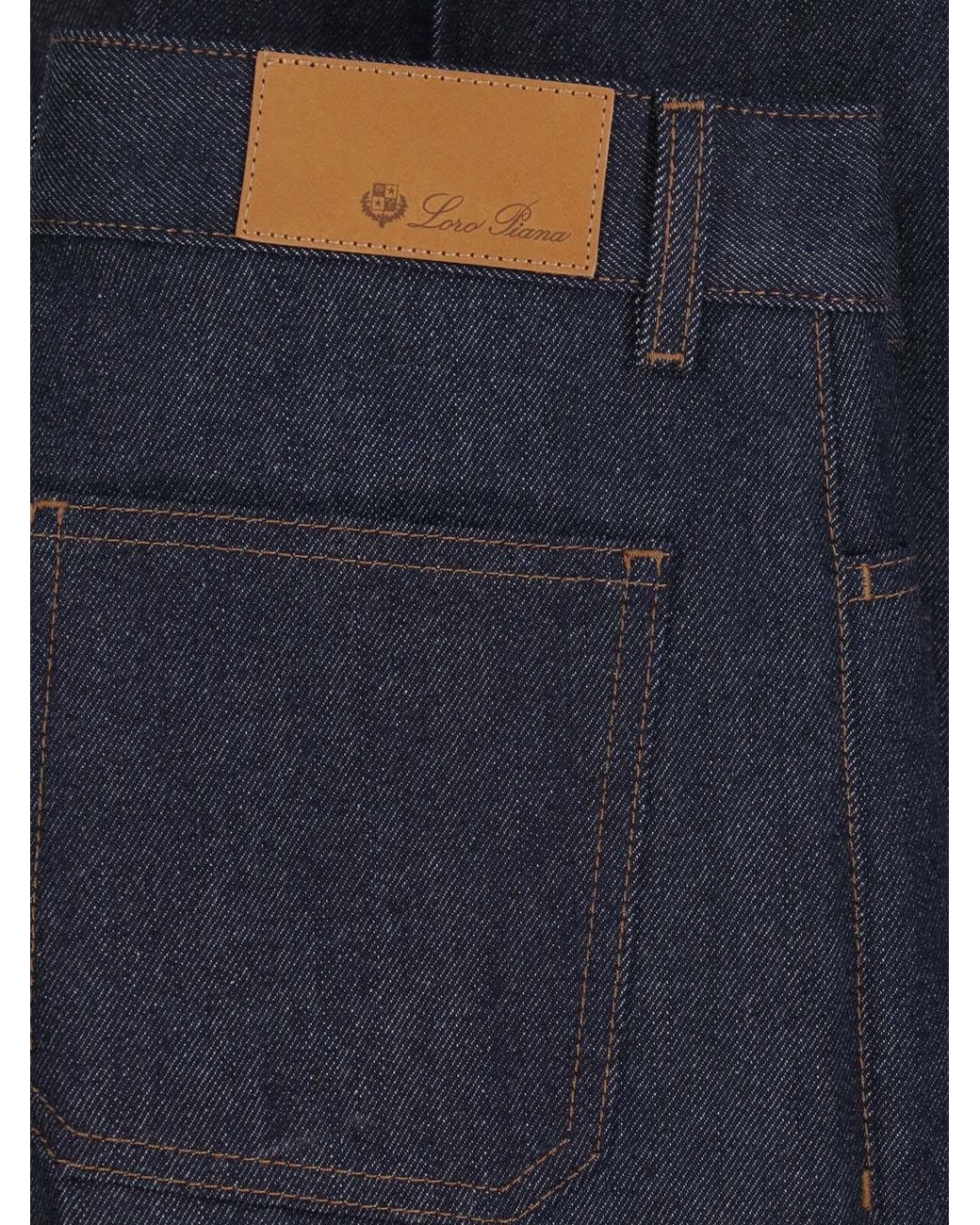 Loro Piana Blue Max Jeans