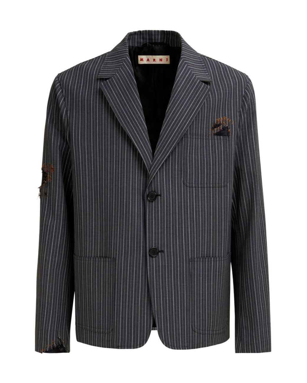 ジャケット MARNI Black Wool Blazer Marni Wool Blazer | Black | FARFETCH