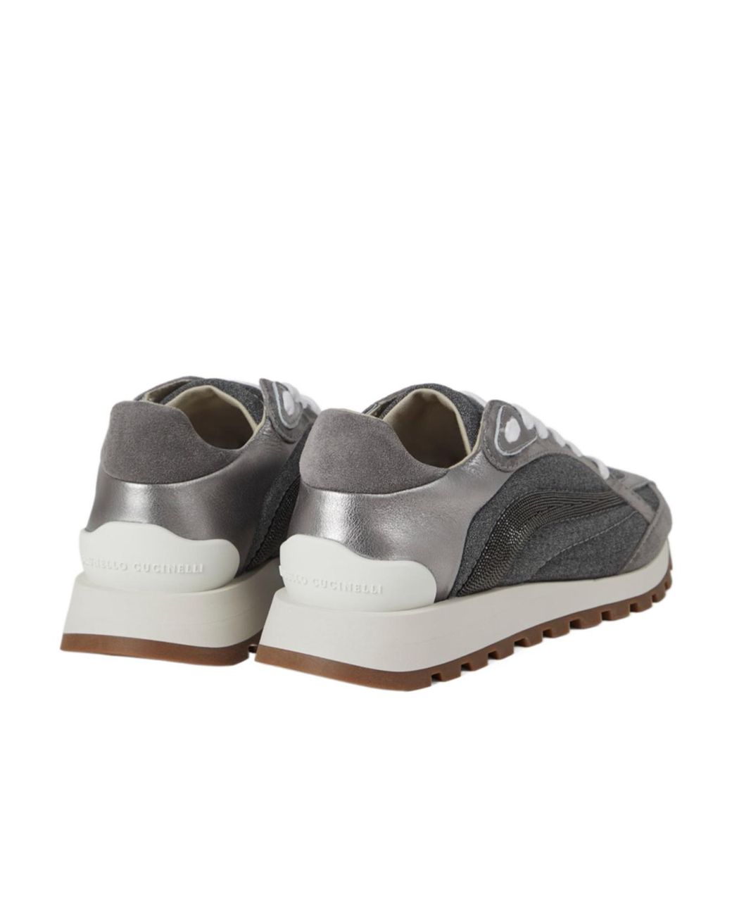 Brunello Cucinelli Gray Sneakers