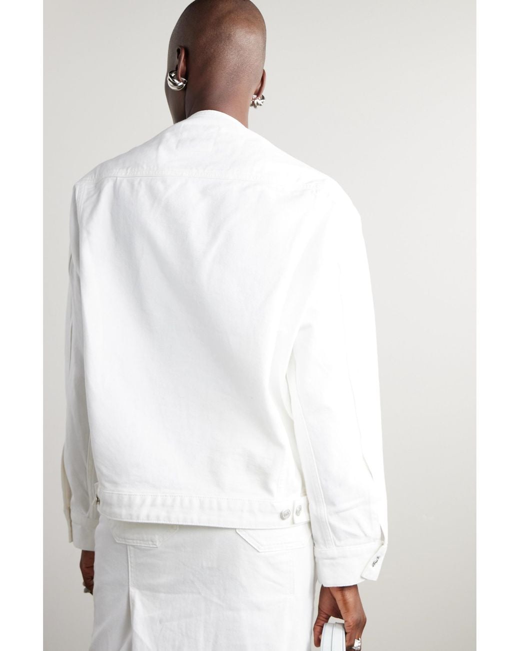 Courreges White Denim Jacket