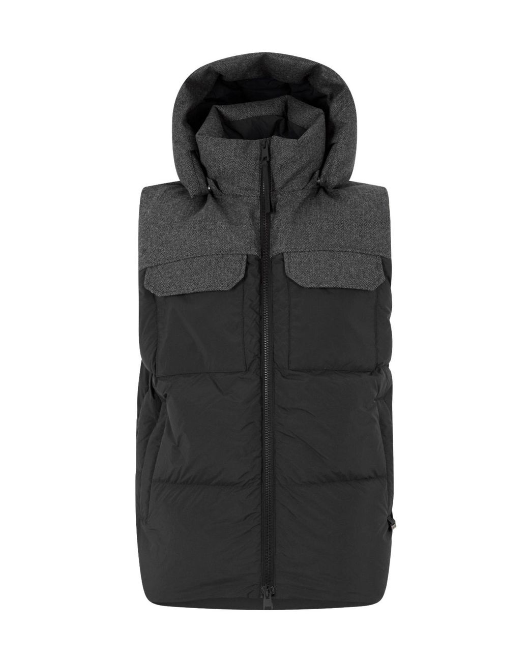 Canada Goose Black Fairview Weather Resistant Gilet for men
