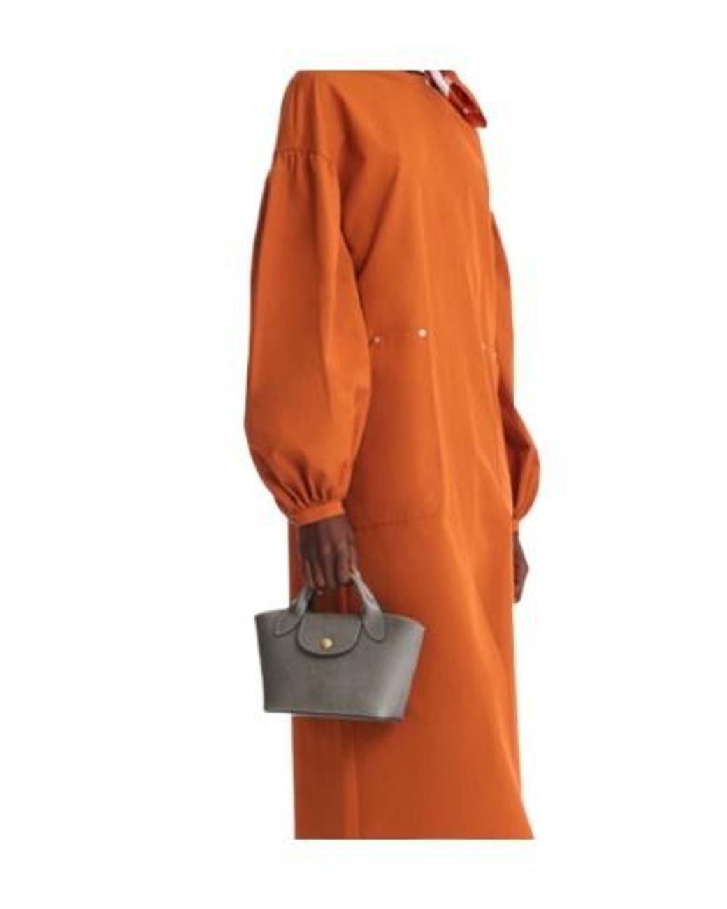 Longchamp Orange Épure Xs Tote Bag