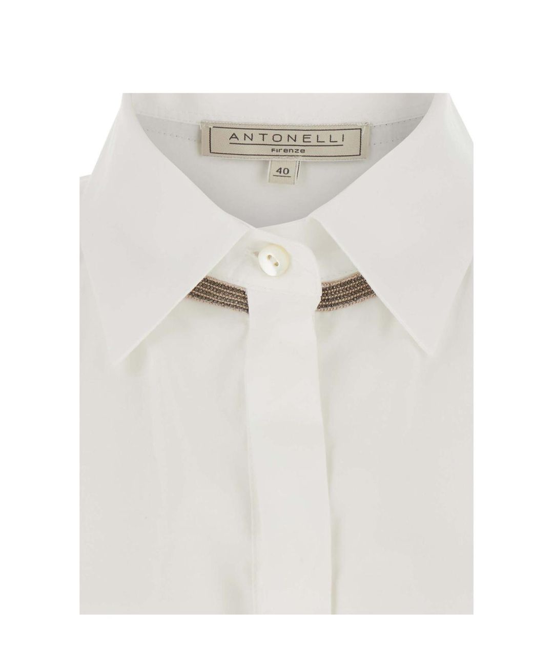 Antonelli White Amaretto Long-Sleeve Shirt
