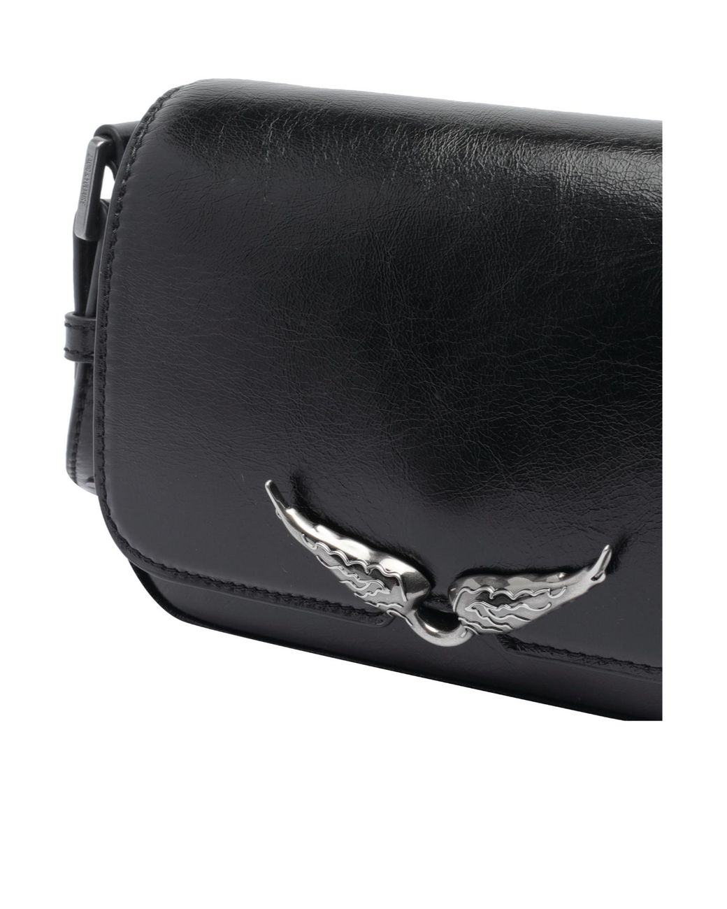 Zadig & Voltaire Black Le Zazi Vintage Shoulder Bag