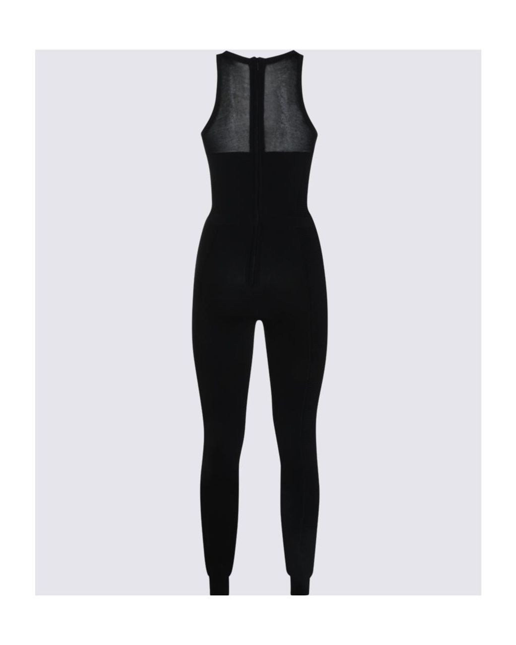 Elisabetta Franchi Black Knit Jumpsuit