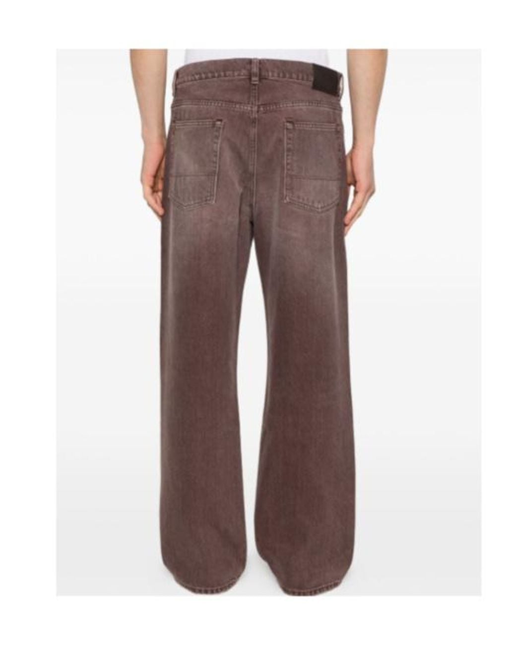 Our Legacy Brown Belt Loop Jeans for men
