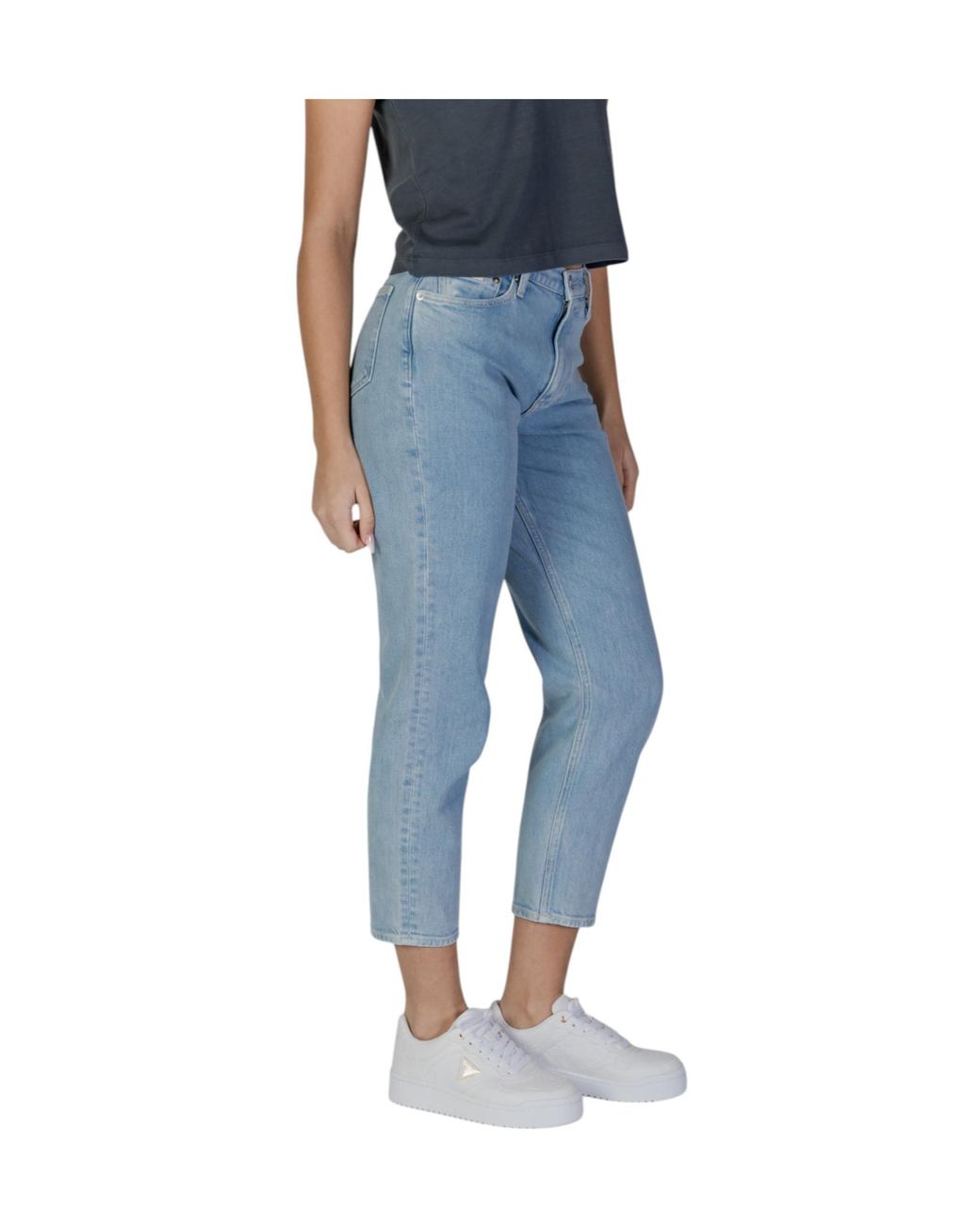 Calvin Klein Blue Belt Loops Jeans