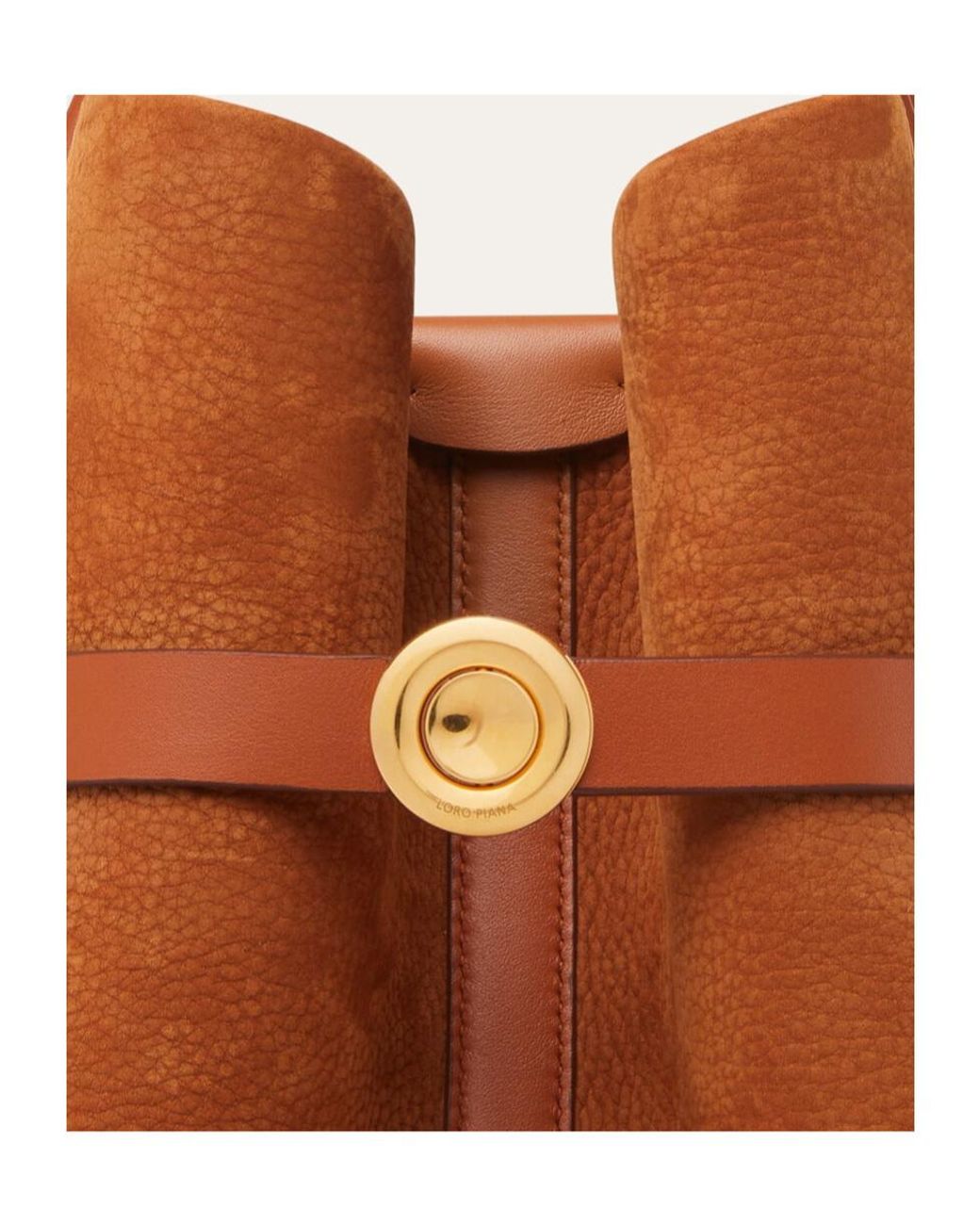 Loro Piana Brown Ghiera Large Shopper Bag