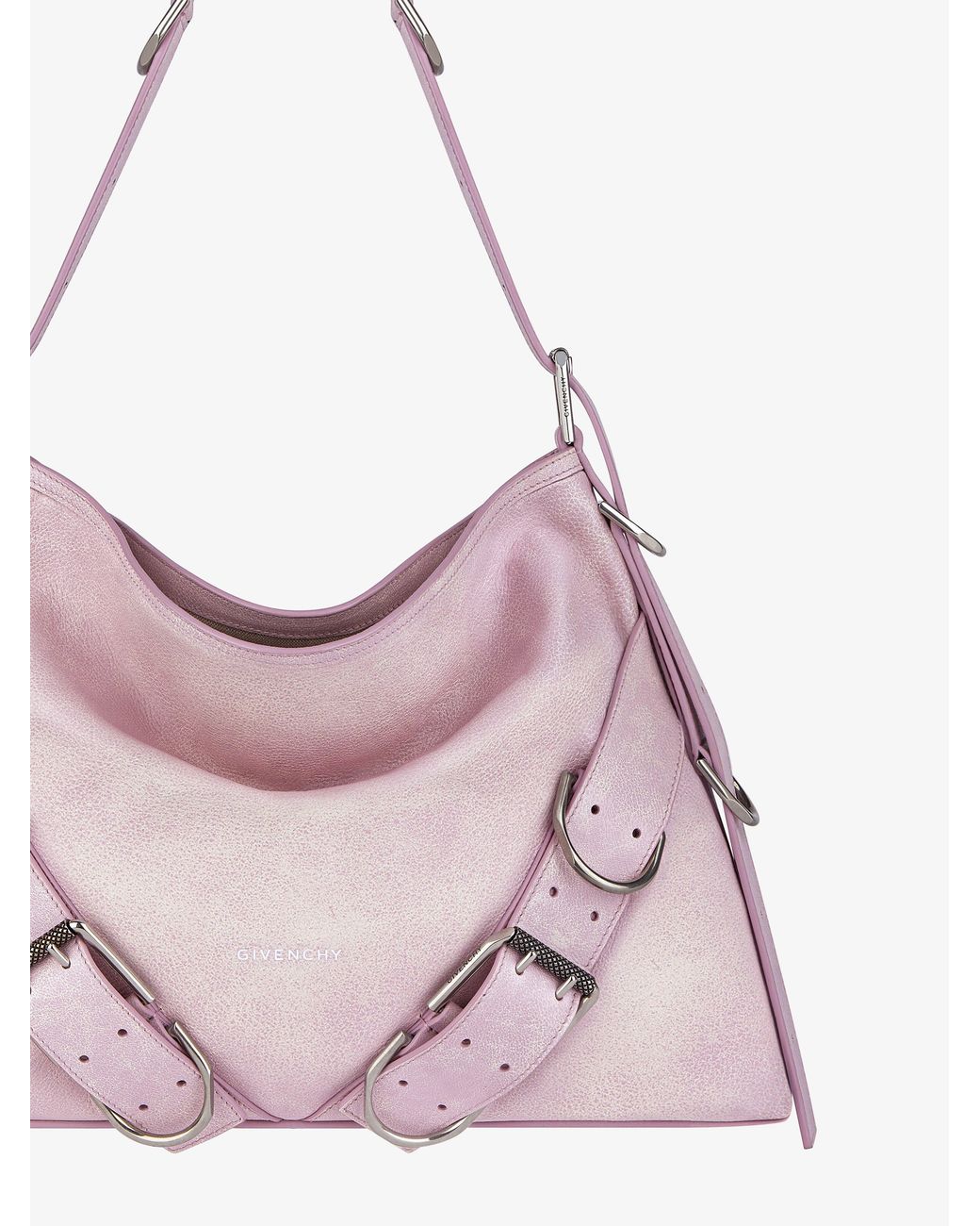 Givenchy Pink Medium Voyou Shoulder Bag