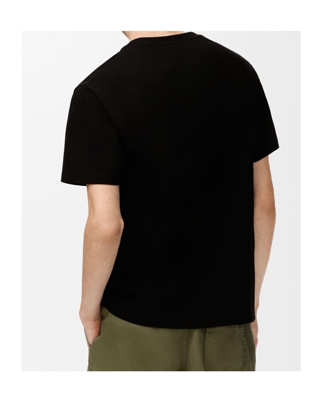 Loewe Black X Paula's Ibiza Anagram-Embroidered T-Shirt for men