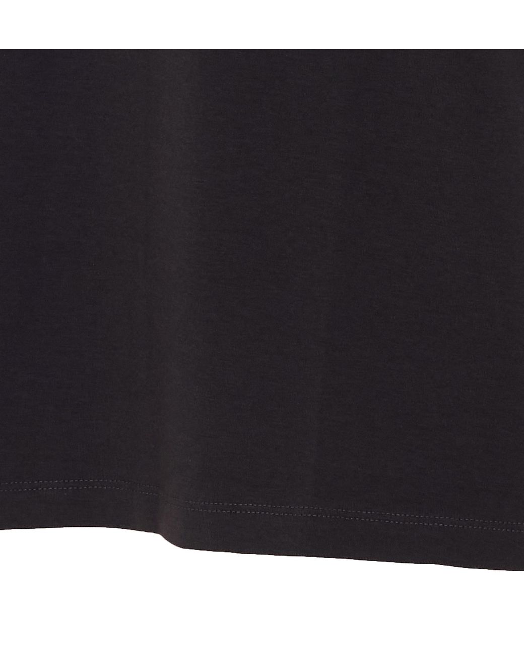 Thom Krom Black Oversized Crewneck T-Shirt for men