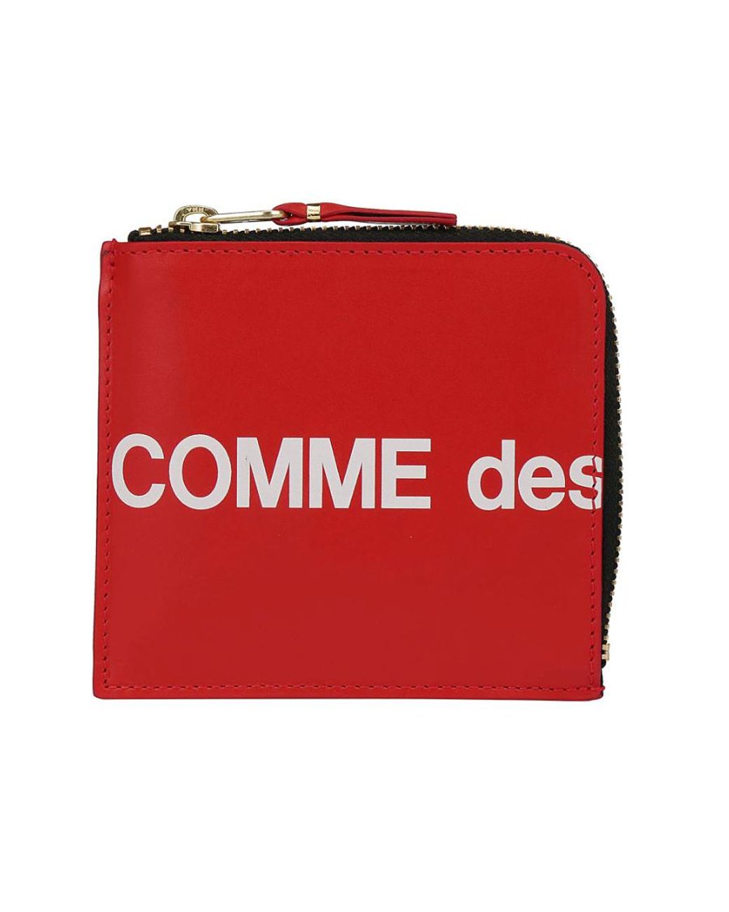 Comme des Garçons Red Logo Printed Wallet for men