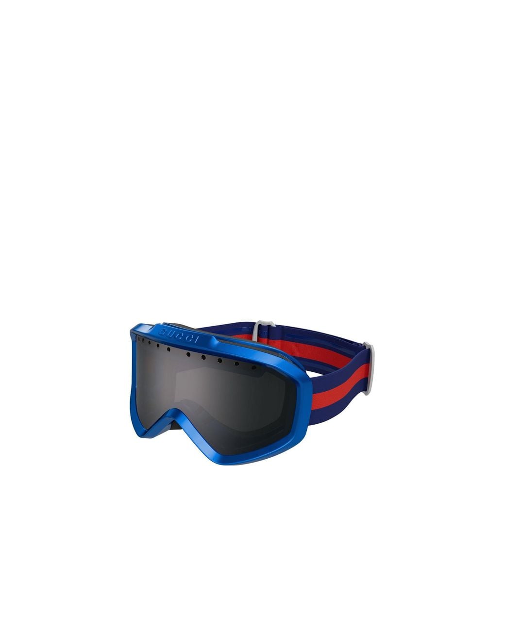 Gucci Blue Eyewear Ski Oversized Frame Goggles for men