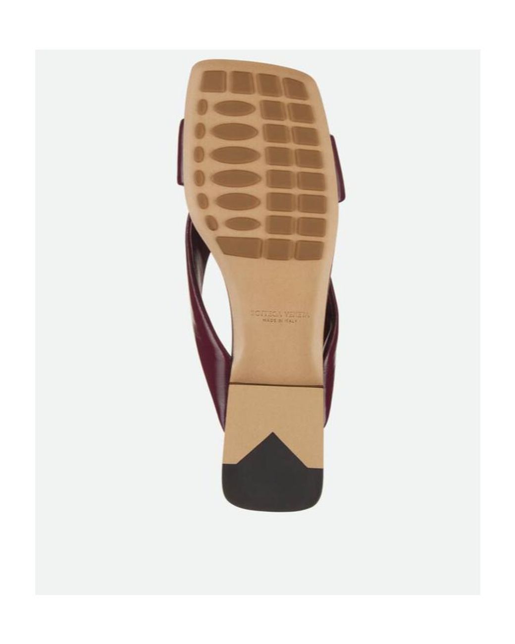 Bottega Veneta Brown Riva Flat Sandals
