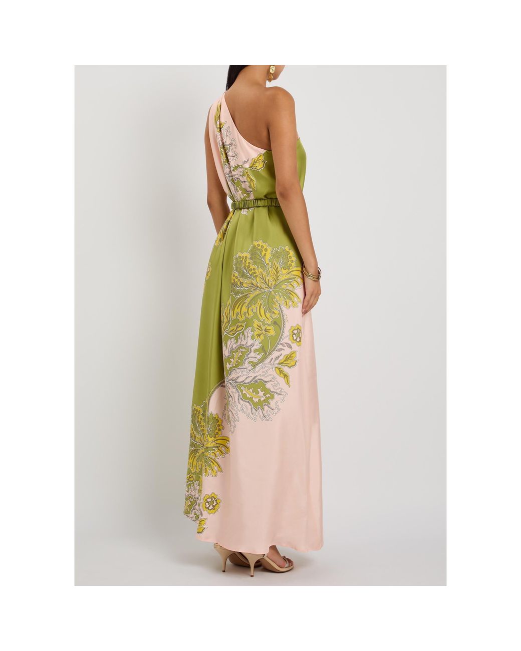 LaDoubleJ Metallic Silk Dress