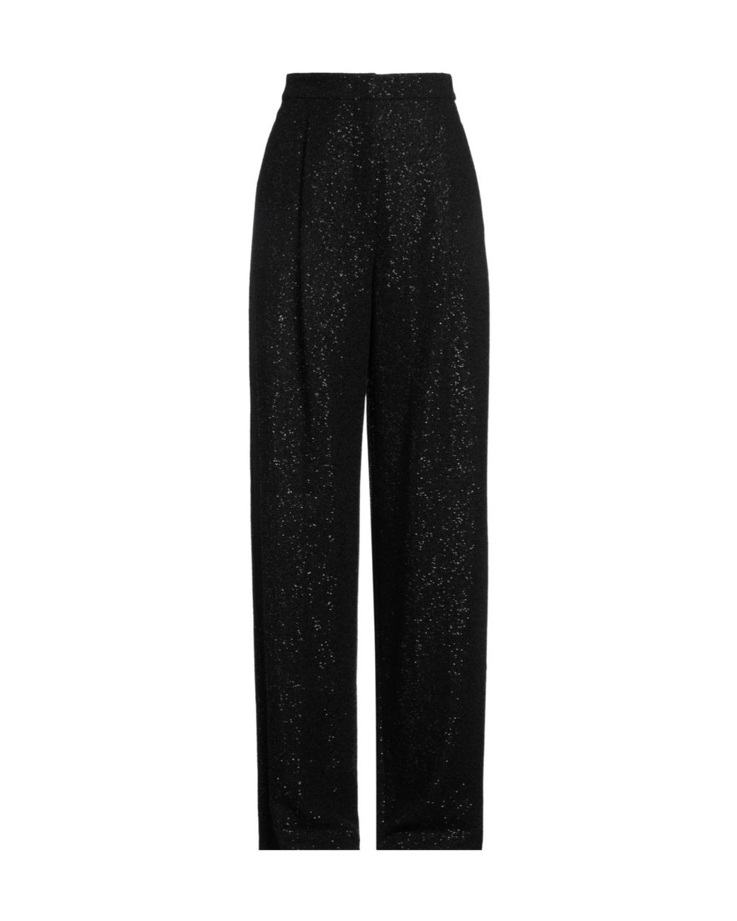 Max Mara Black Loose-Fitting Trousers