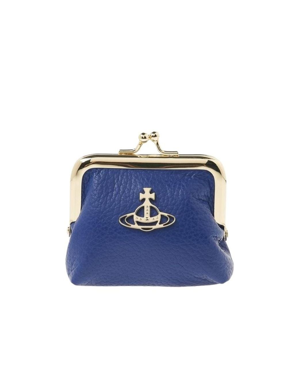 Vivienne Westwood Blue Logo Wallet