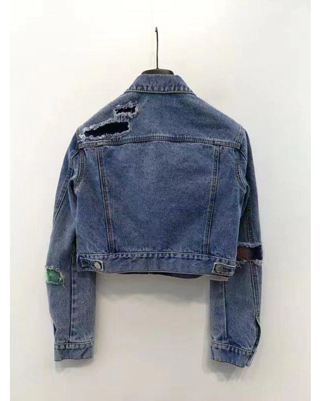 Marni Blue Vintage Lapel Denim Coat