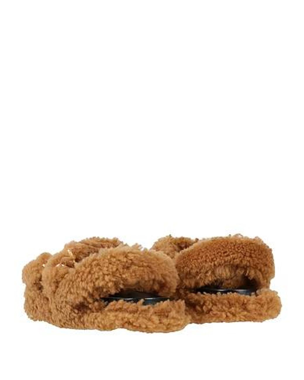 Marni Brown Plain Colour Sandals