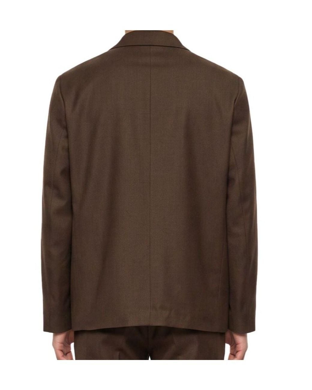 Lardini Brown Single-Breasted Tailored Jacket for men