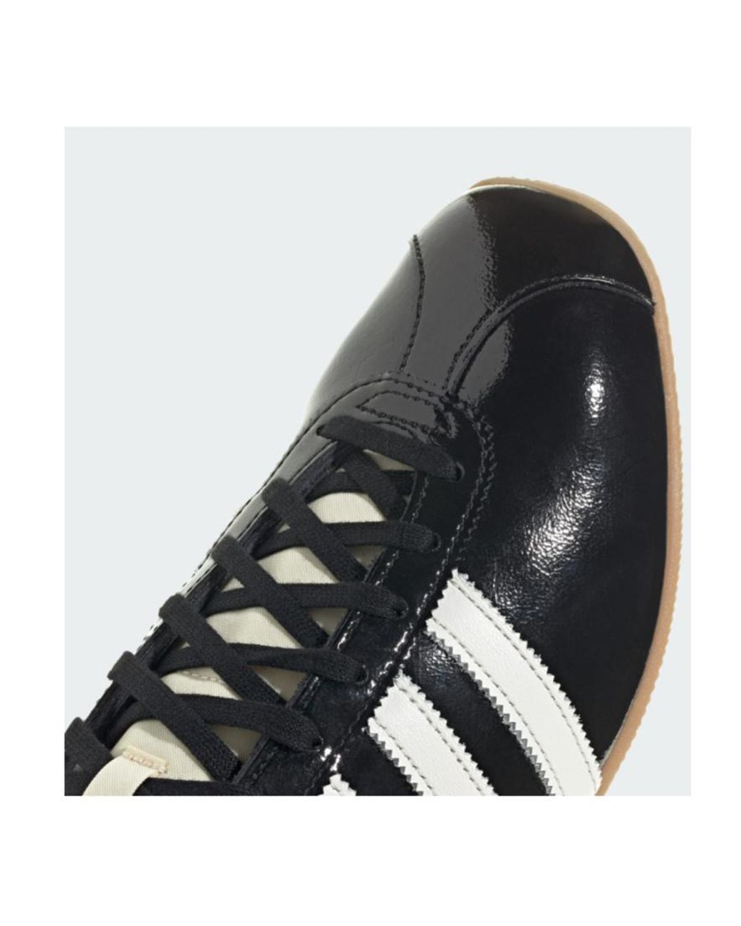 Adidas Black Round-Toe Sneakers for men