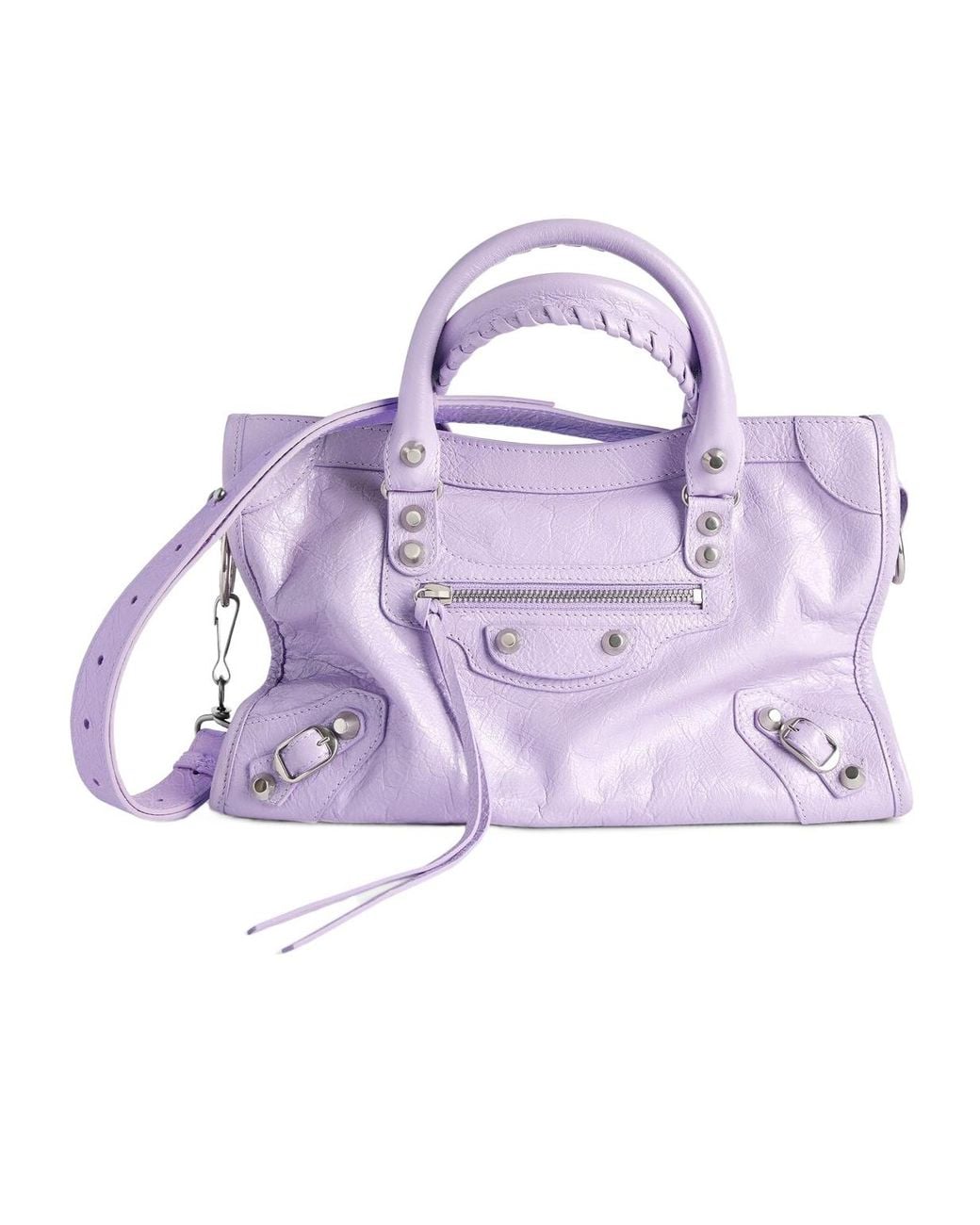 Balenciaga Purple Le City Small Handbag