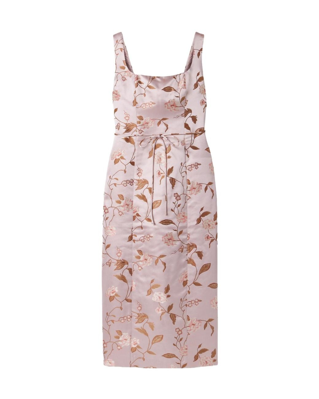 Staud Pink Elegant Fitted Dress