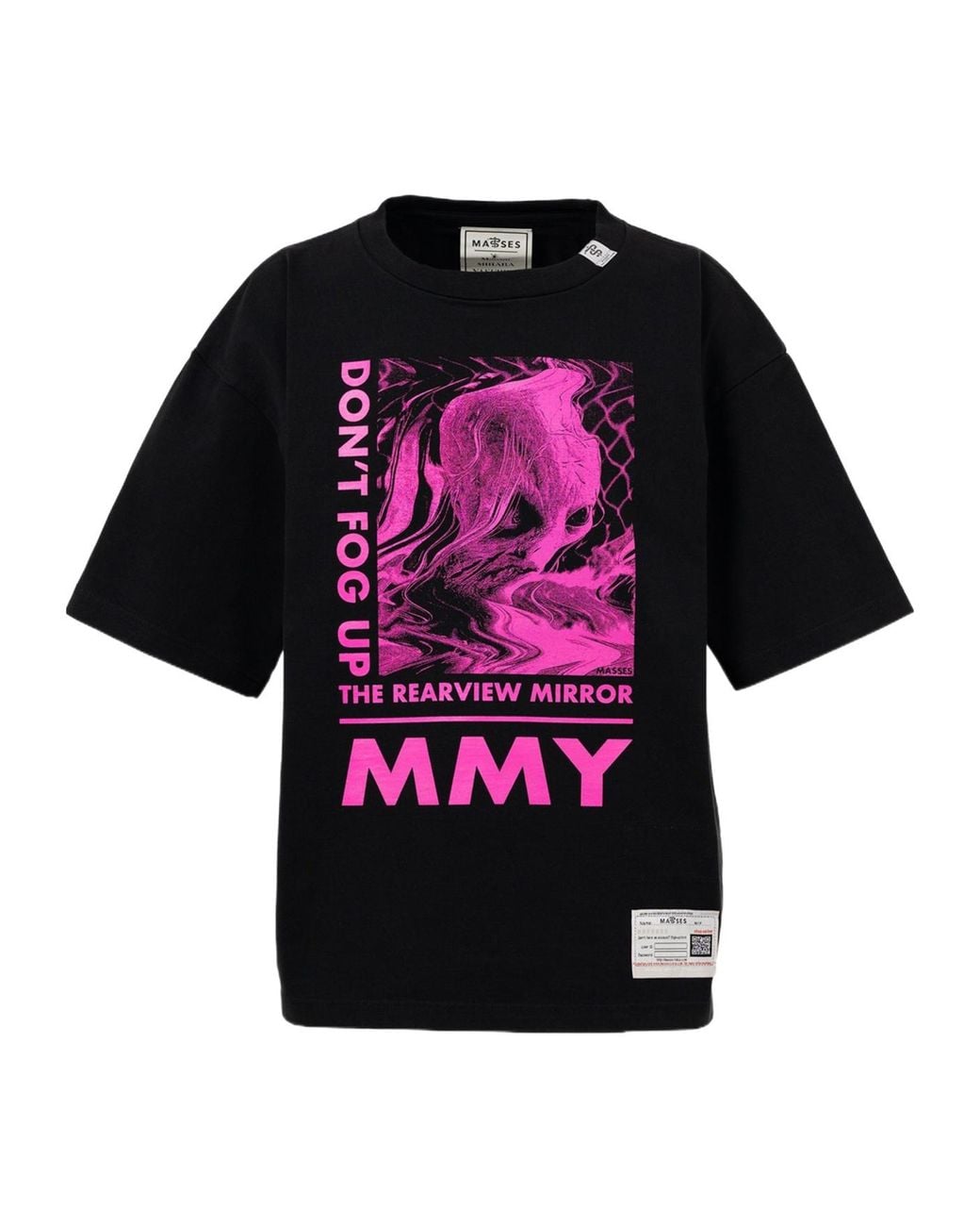 MASSES x MAISON MIHARA YASUHIRO Tシャツ　44 Maison Mihara Yasuhiro Masses X Mmy Don'T Fog Up Printed T-Shirt