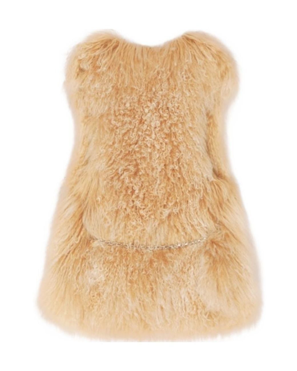 Givenchy Natural Fur Sleeveless Jacket