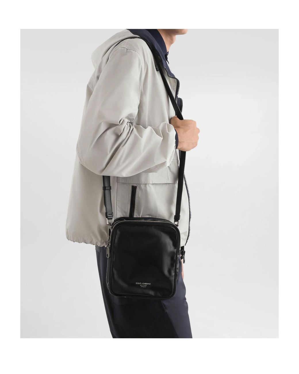 Dolce & Gabbana Black Top Handle Tote Bag for men