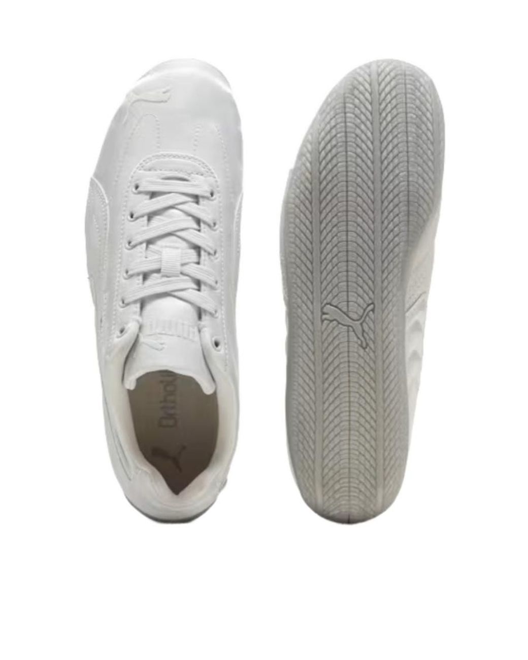 PUMA White Anodized Speedcat Sneakers