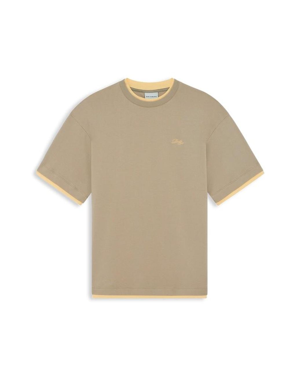 Drole de Monsieur Natural Drôle Layered T-Shirt for men