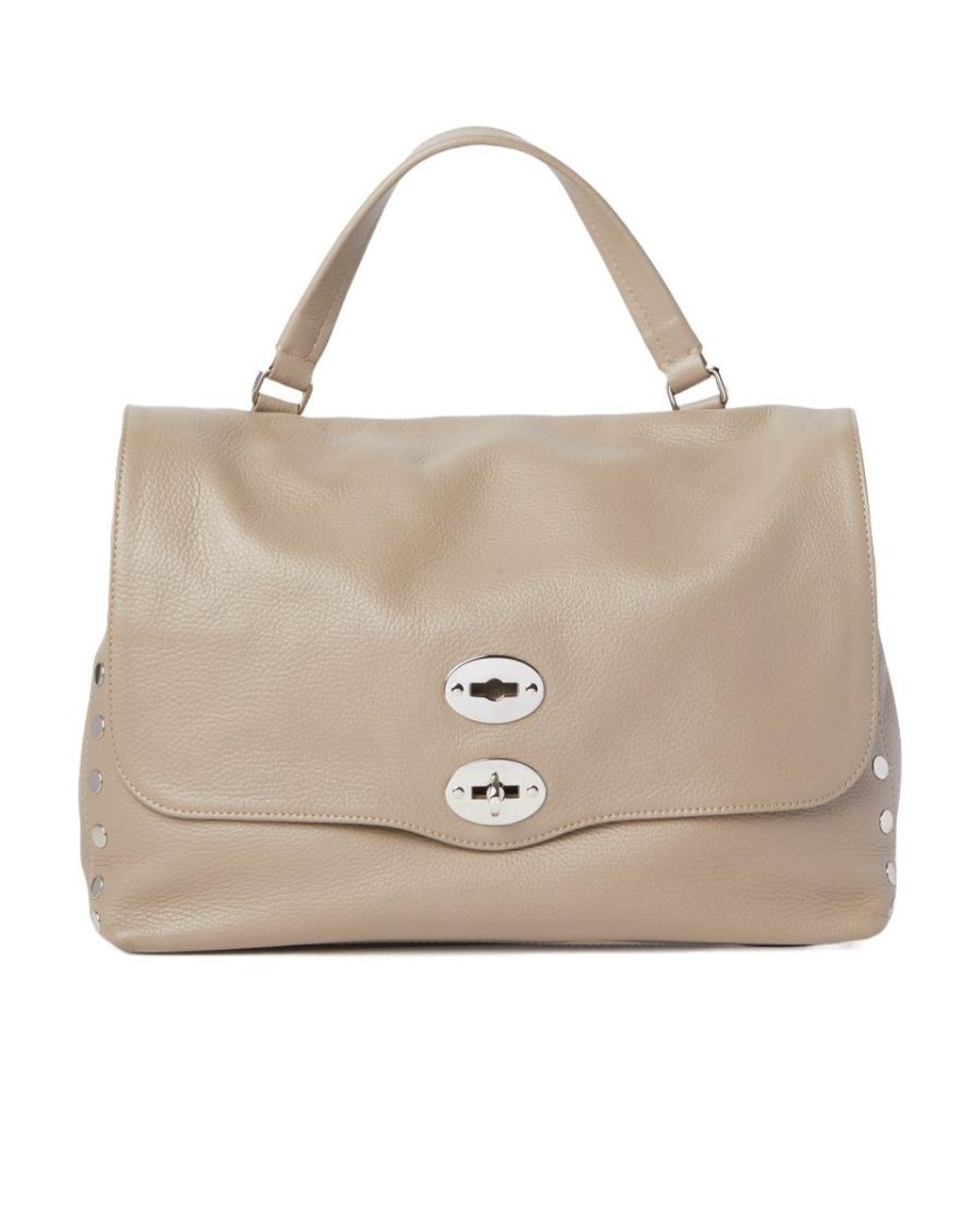Zanellato Natural Logo Shoulder Bag