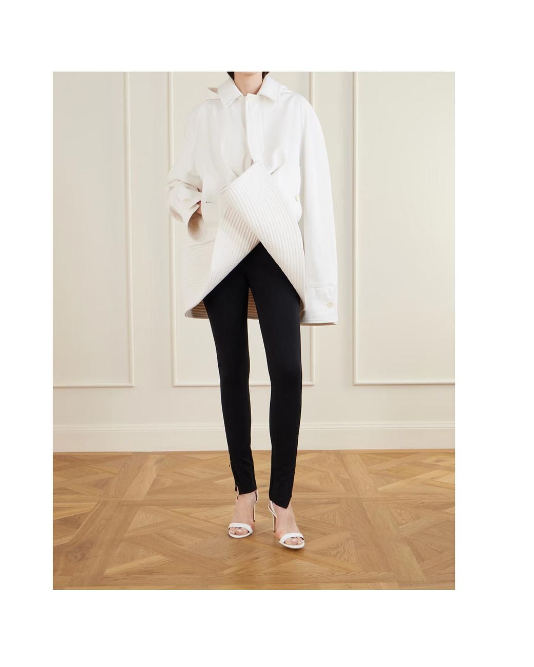 Jean Paul Gaultier White Long-Sleeves Jacket