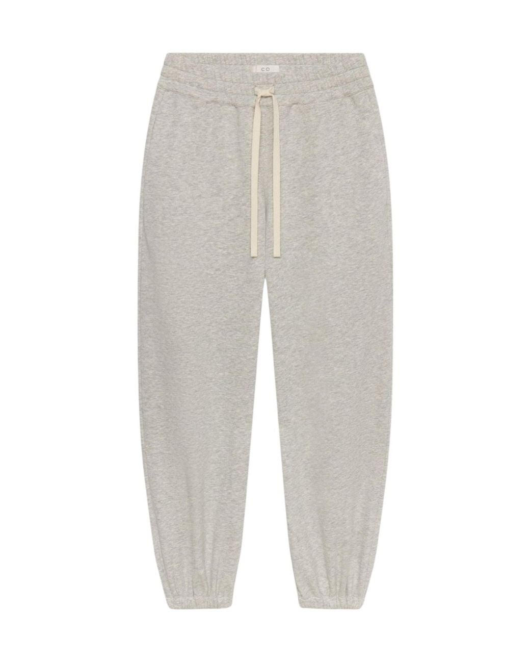 Co. White Drawstring Waistband Sweatpants