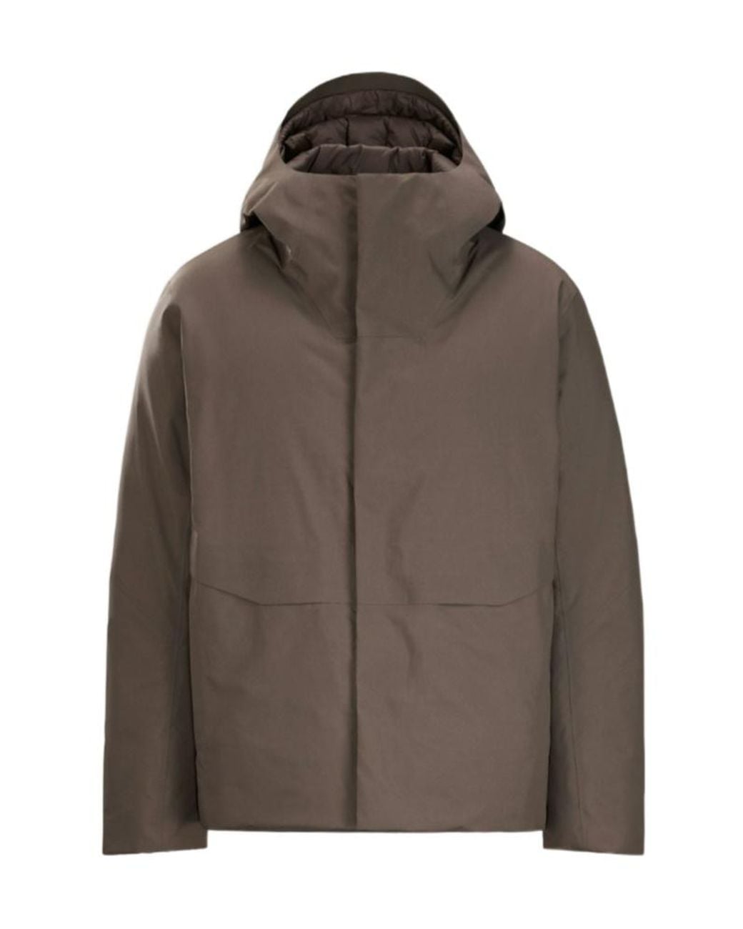 Veilance Brown Sorin Down Jacket for men