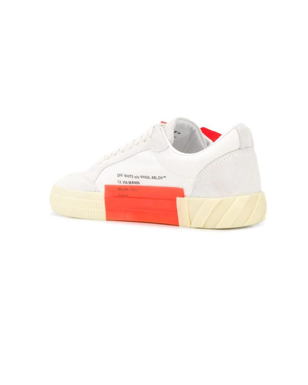 Off-White c/o Virgil Abloh Pink Vulcanized Low-Top Sneakers for men