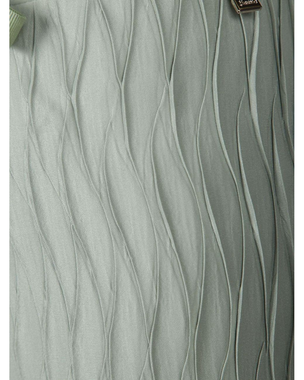 Herno Gray Wrinkled-Effect Trousers