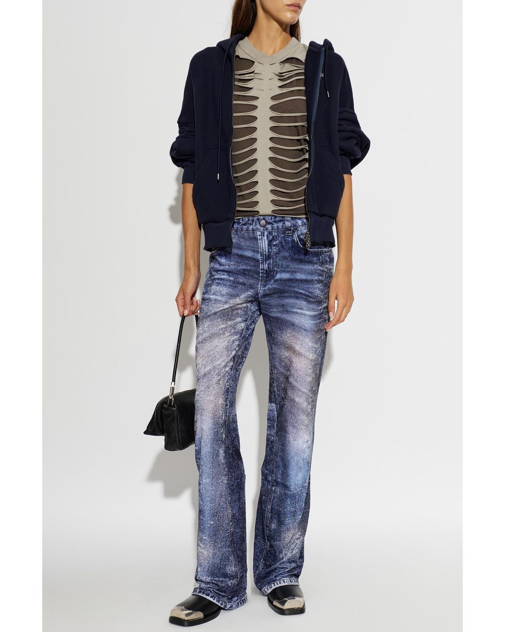 AVAVAV Blue Wide-Leg Jeans