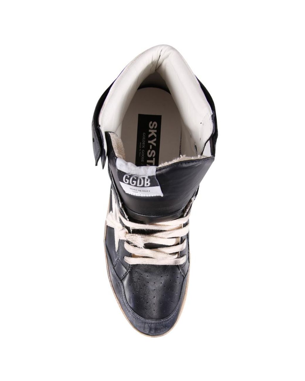 Golden Goose Deluxe Brand Blue Sky-Star Sneakers for men