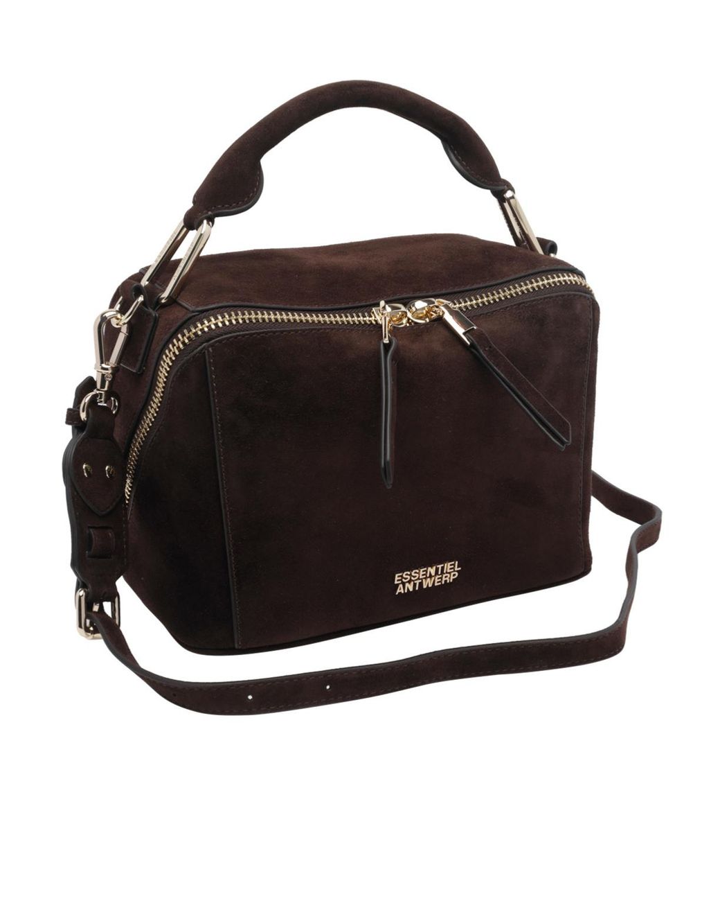 Essentiel Antwerp Black Bobby Mini Shoulder Bag